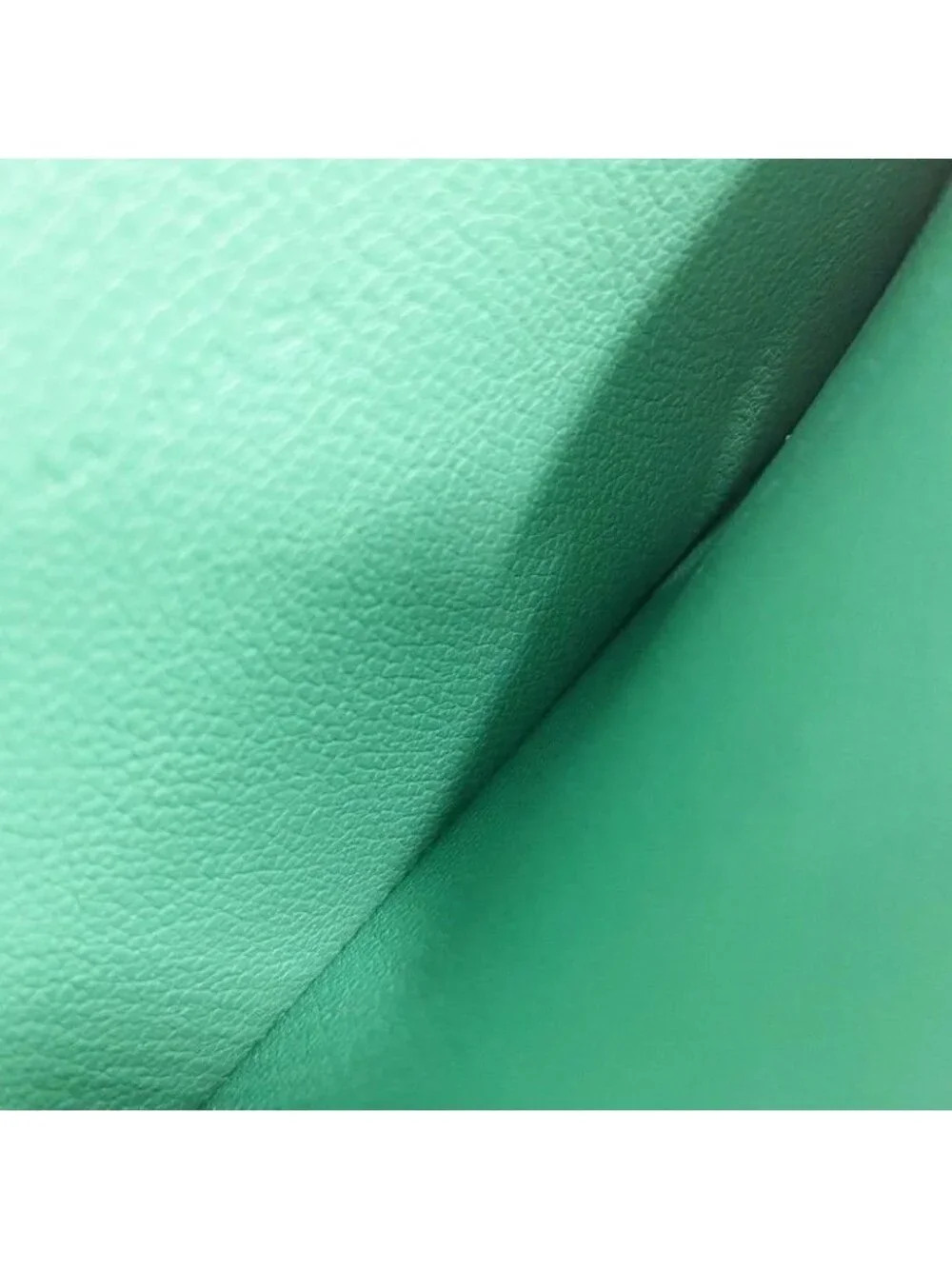 Hermes Wallet Toutenmain Blue Green Color Silver